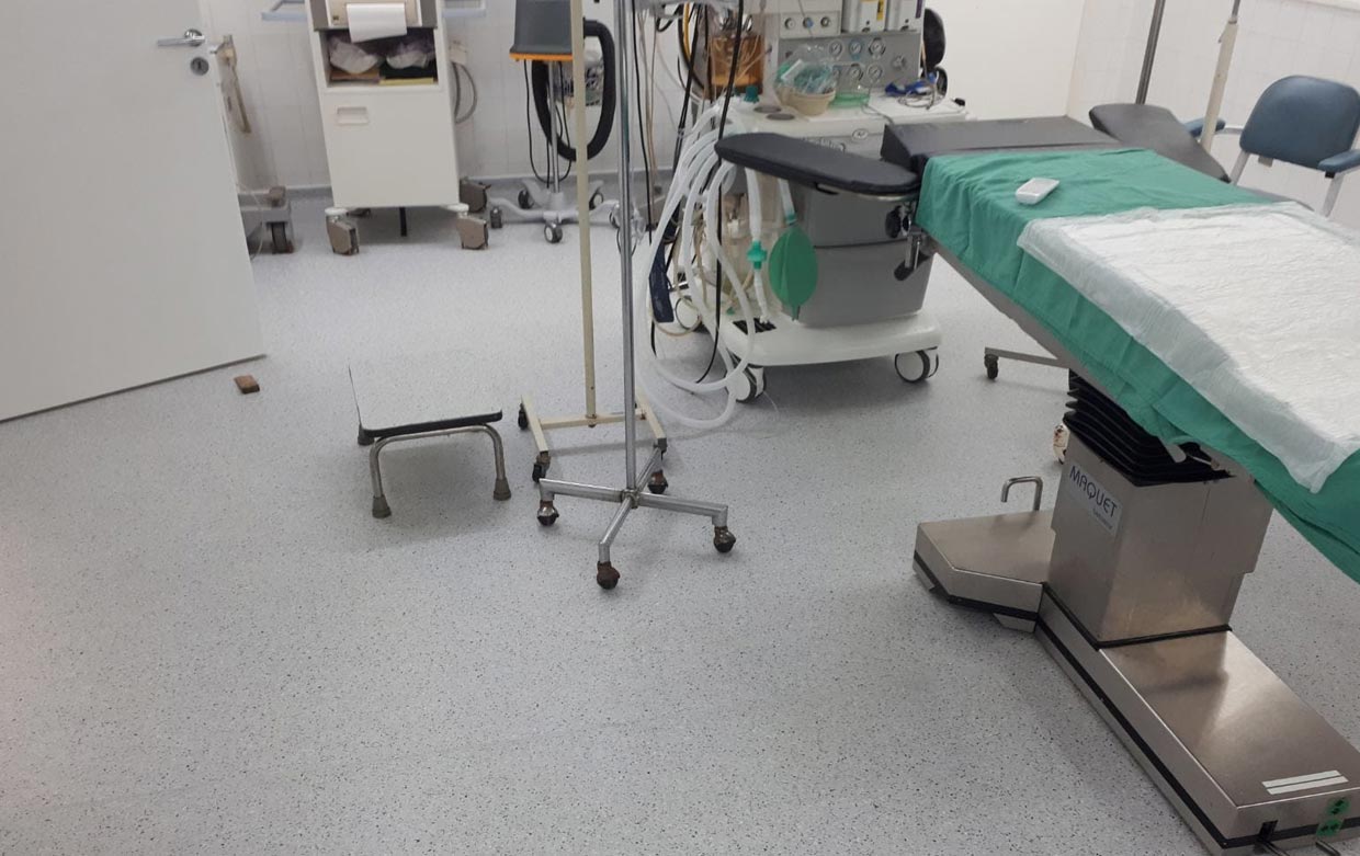 Clinic floor