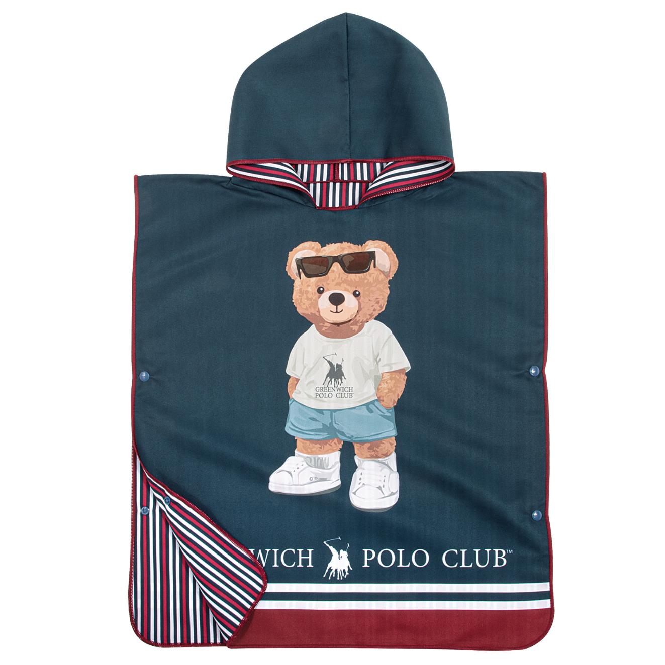 Beach Poncho Junior 2-side printed Polo / 4042 / 50 x 115cm