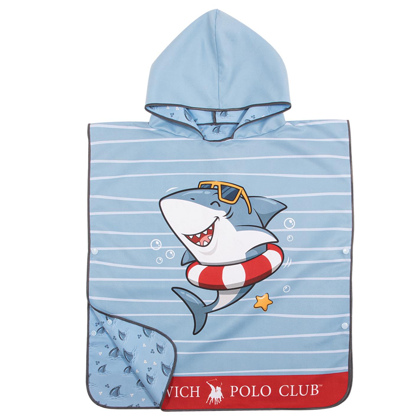 Beach Poncho Junior 2-side printed Polo / 4044 / 50 x 115cm